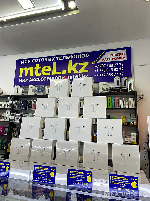 Airpods Max Airpods PRO 2 Airpods 3 акция Airpods 2 наушники эйрподс 3 Алматы - изображение 3