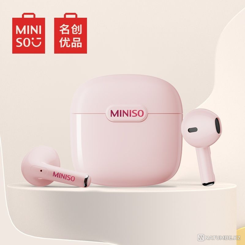 Безпроводные наушники miniso Алматы - изображение 3