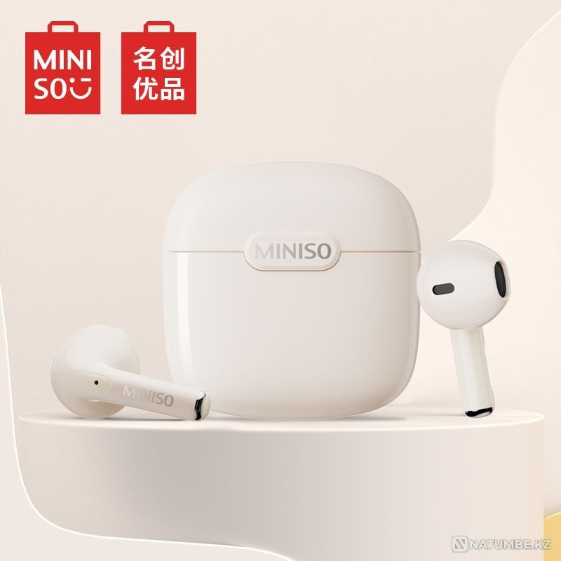 Безпроводные наушники miniso Алматы - изображение 1