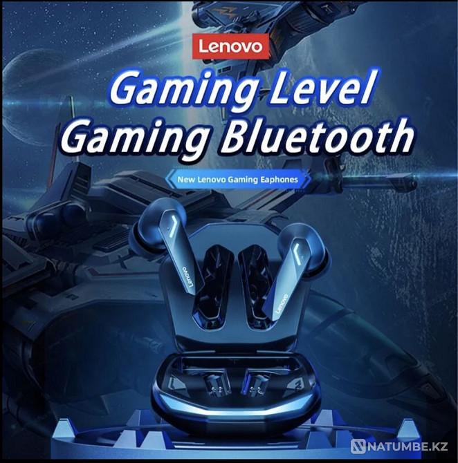 Наушники Lenovo Алматы - изображение 2