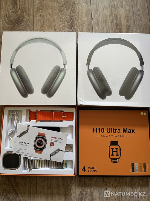 AirPod Max без проводной наушник Алматы - изображение 1