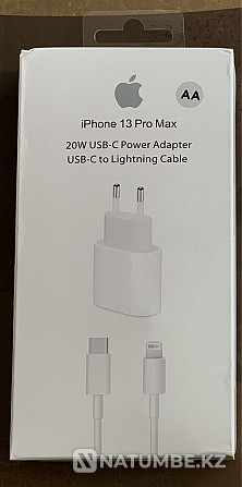 Быстрая зарядка для iPhone 20w Type-C Lightning Алматы - изображение 4