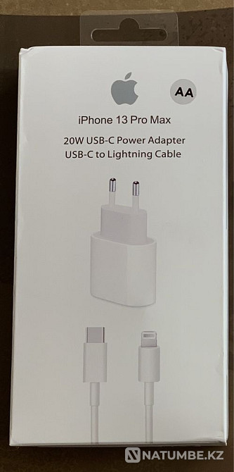 Быстрая зарядка для iPhone 20w Type-C Lightning Алматы - изображение 4