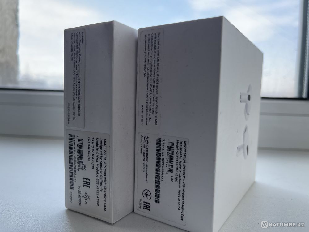 Коробка с инструкциями от airpods 1/2 /PRO (оригинал) Алматы - изображение 6