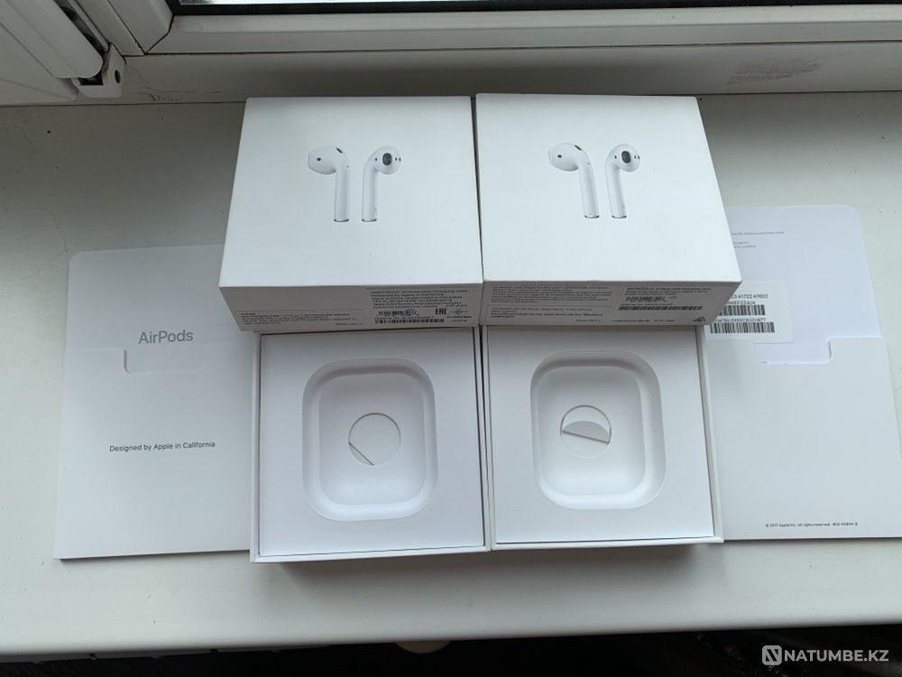 Коробка с инструкциями от airpods 1/2 /PRO (оригинал) Алматы - изображение 5