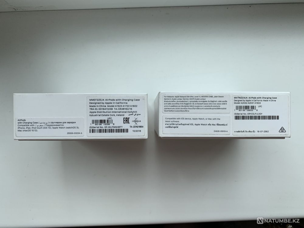 Коробка с инструкциями от airpods 1/2 /PRO (оригинал) Алматы - изображение 3