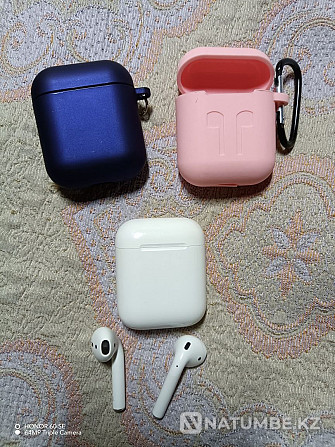 Зарядтау қорабы бар AirPods сатылады  Алматы - изображение 2