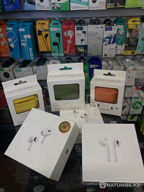 АКЦИЯ!!!Эйрподс. AirPods. Наушники. Беспроводные наушники Алматы - изображение 3
