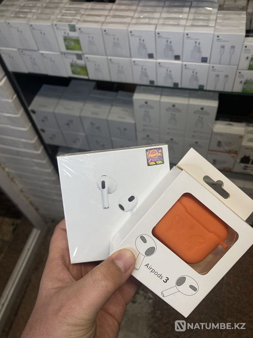 АКЦИЯ!!!Эйрподс. AirPods. Наушники. Беспроводные наушники Алматы - изображение 4