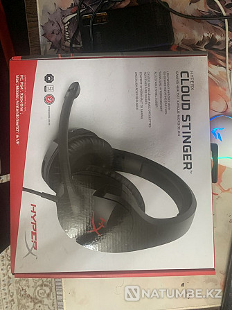 hyper x Cloud stinger құлаққаптары  Алматы - изображение 1