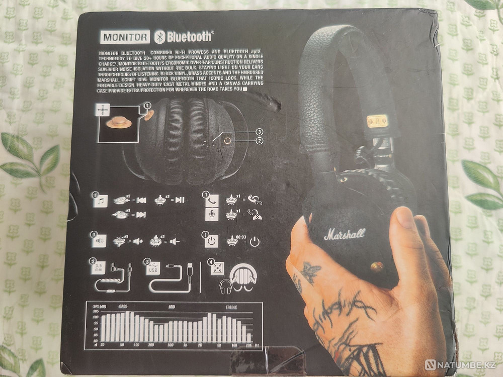 Наушники Marshal monitor Алматы - изображение 2