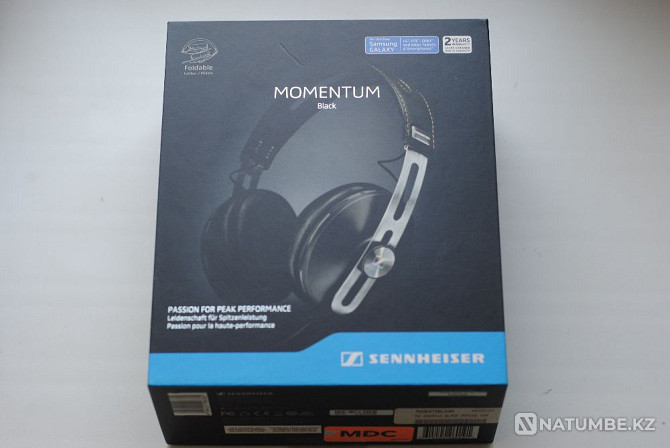 Sennheiser Momentum M2 AEG Black Алматы - изображение 2