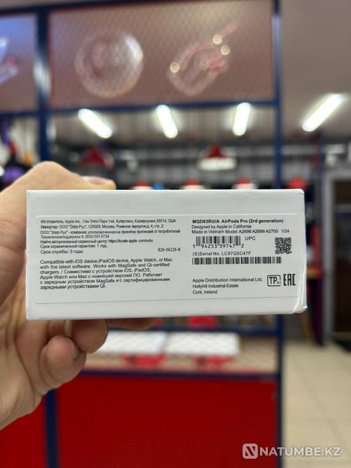 Airpods pro 3 оригинал Алматы - изображение 2