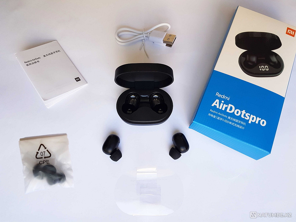 Xiaomi Redmi AirDots Pro. Wireless headphones Almaty - photo 3