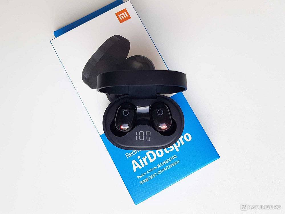 Xiaomi Redmi AirDots Pro. Wireless headphones Almaty - photo 1