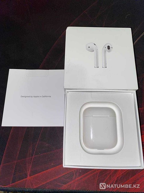 Airpods 1 поколения (ОРИГИНАЛ) Алматы - изображение 1