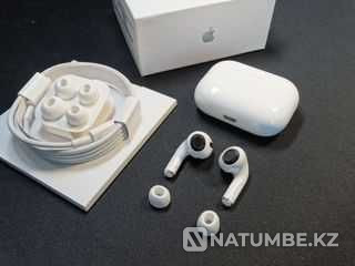 AirPods PRO Беспроводные Наушники Apple Bluetooth Поставщик Алматы - изображение 3