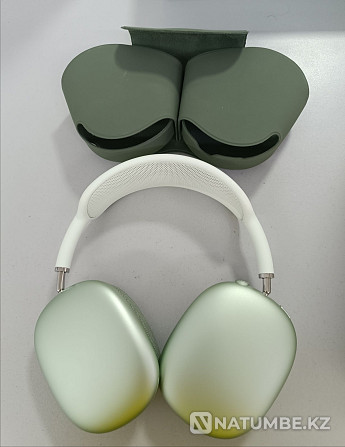 Наушники Air Pods Max Green Алматы - изображение 1