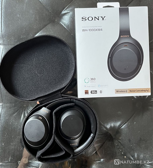 Наушники Sony WH-1000XM4 Алматы - изображение 1