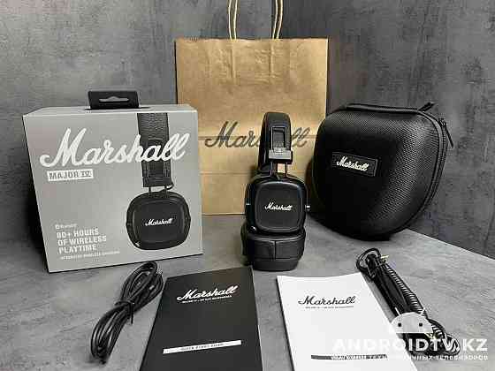 Акция! Наушники Marshall major 4 Bluetooth (Рассрочка; Kaspi RED) Almaty