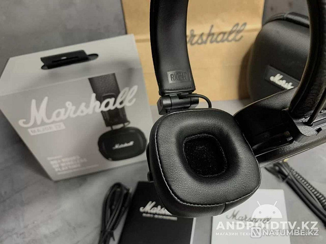 Акция! Наушники Marshall major 4 Bluetooth (Рассрочка; Kaspi RED) Алматы - изображение 3