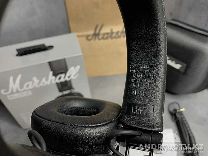 Акция! Наушники Marshall major 4 Bluetooth (Рассрочка; Kaspi RED) Алматы - изображение 4