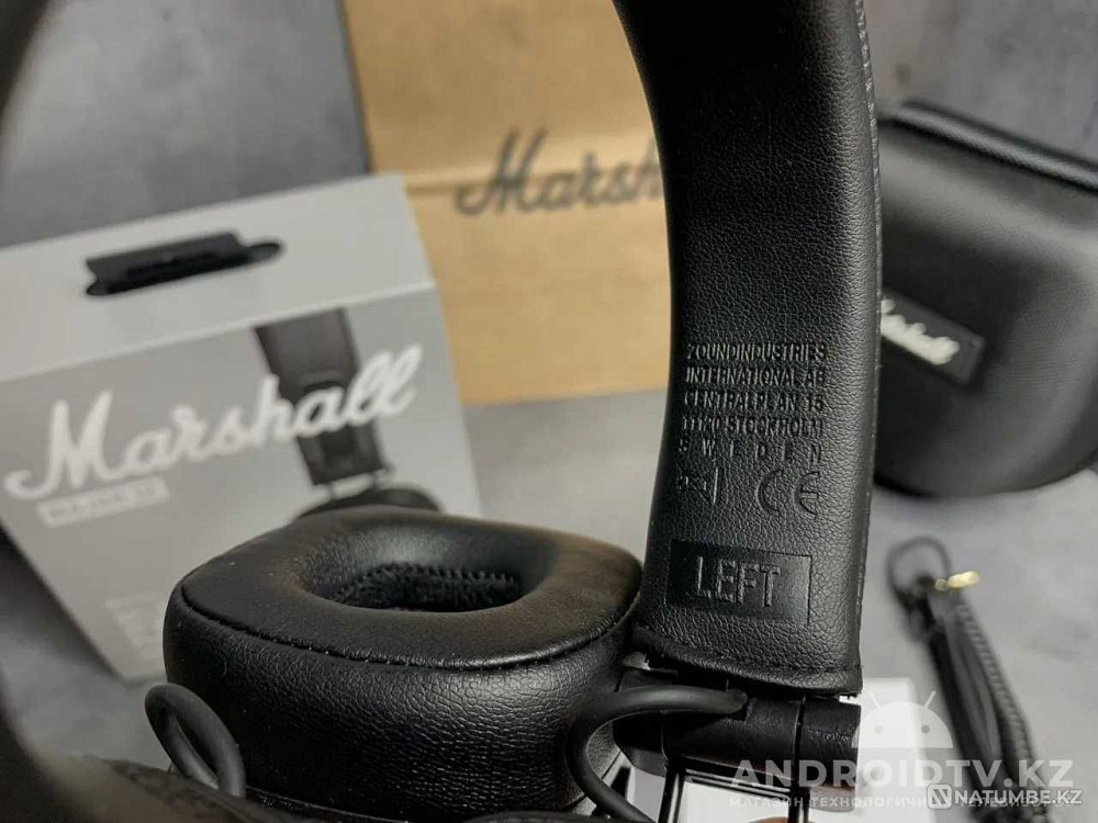 Акция! Наушники Marshall major 4 Bluetooth (Рассрочка; Kaspi RED) Алматы - изображение 4