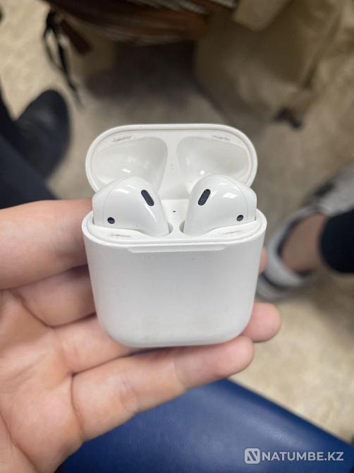 Air pods 1 оригинал продаю Алматы - изображение 1