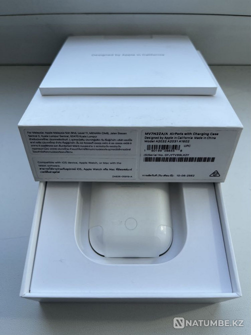 Airpods 2 кейс;футляр; зарядчик (оригинал) Алматы - изображение 2