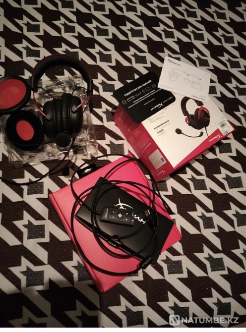 Hayperx cloud 2 черно-красный Алматы - изображение 3