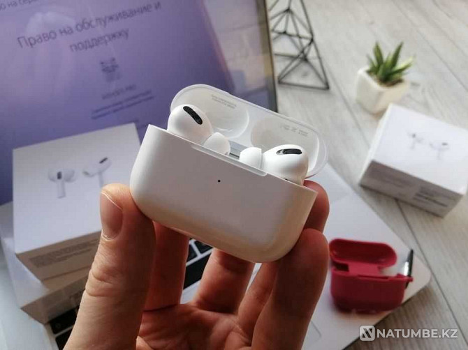 Шұғыл AirPods Lux сапасы??! Apple құлаққаптары (жеткізуші)  Алматы - изображение 2