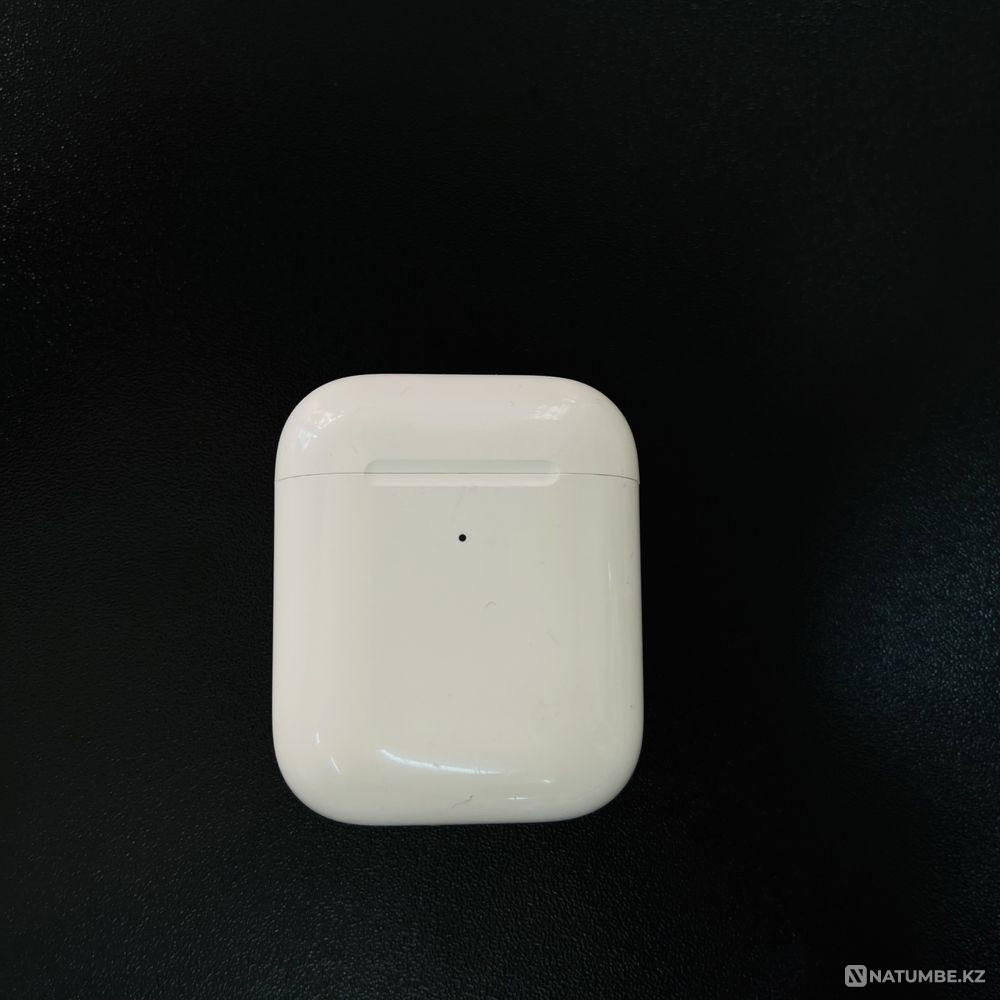 Airpods 2 (айрподс) Оригинал в хорошем состоянии Алматы - изображение 4