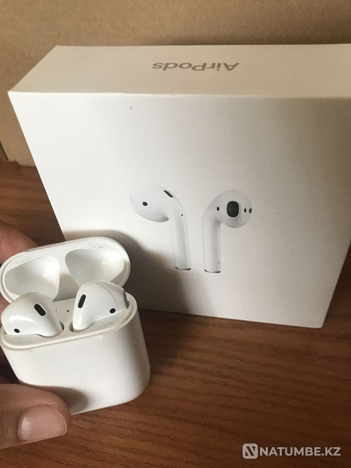 AirPods 2 наушник Алматы - изображение 2