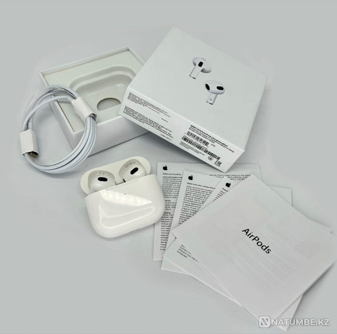 Wireless headphones Airpods 2 Airpods 3 Airpods Pro 2 Airpods pro 2 Almaty - photo 3