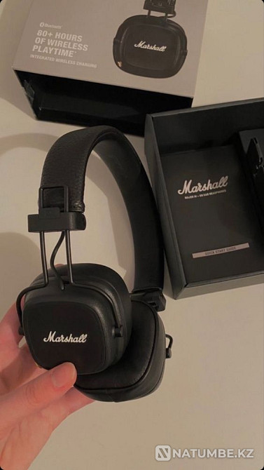 Marshall major IV headphones black Almaty - photo 1