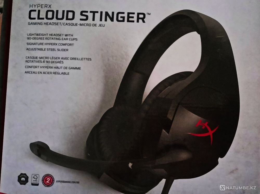 HYPERX Cloud stinger Алматы - изображение 2