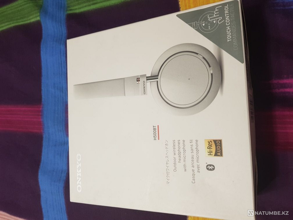 Продам новые беспроводные наушнико Onkyo h500bt Алматы - изображение 1
