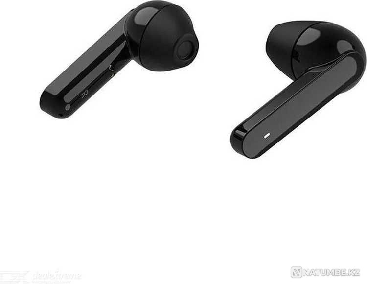Беспроводные наушники QCY T3 черный Алматы - изображение 3