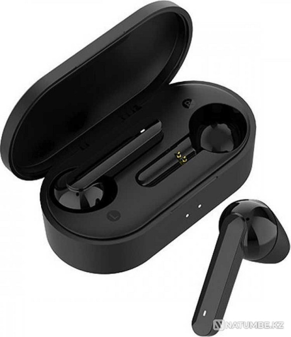 Беспроводные наушники QCY T3 черный Алматы - изображение 2