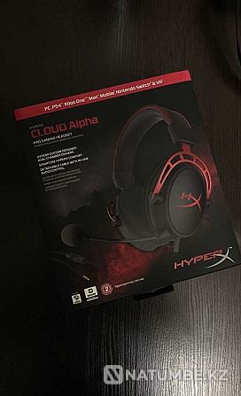 Hyper X Cloud Alpha құлаққаптары  Алматы - изображение 1