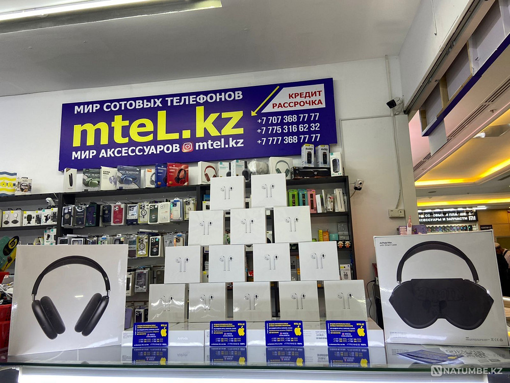 Apple Airpods Max жарнамасы Airpods 2 Airpods Pro 2 Airpods 3 airpods 2  Алматы - изображение 2