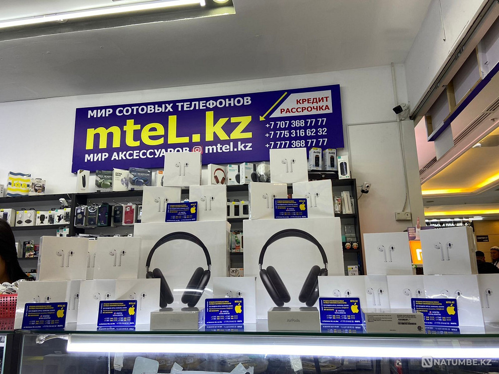 Apple Airpods Max жарнамасы Airpods 2 Airpods Pro 2 Airpods 3 airpods 2  Алматы - изображение 4