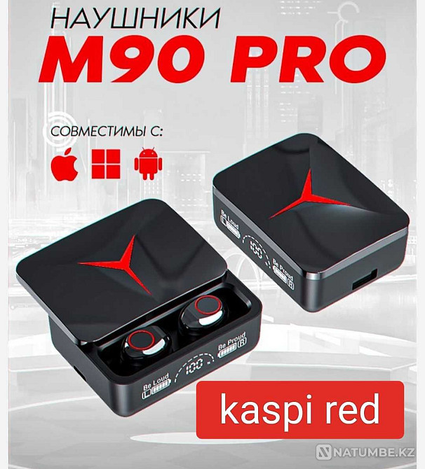 Беспроводные наушники М90 Алматы - изображение 1