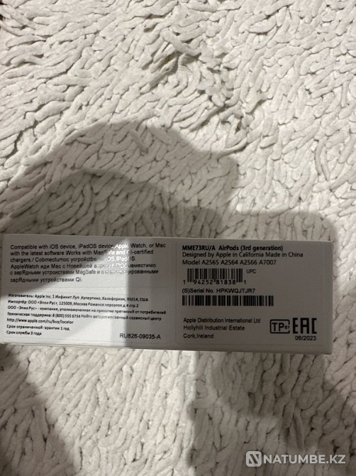 Airpods 3 (премиум качество) Алматы - изображение 2