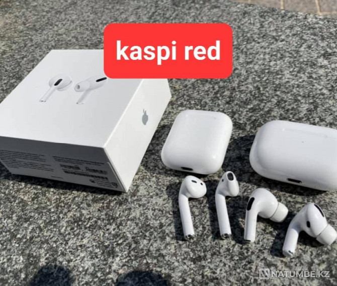 AirPods құлаққаптары; AirPods; Airpods  Алматы - изображение 4