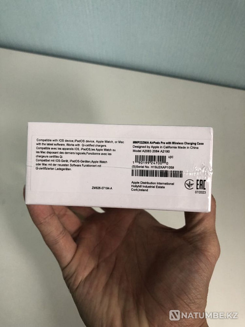 Беспроводные наушники Air Pods pro Алматы - изображение 2