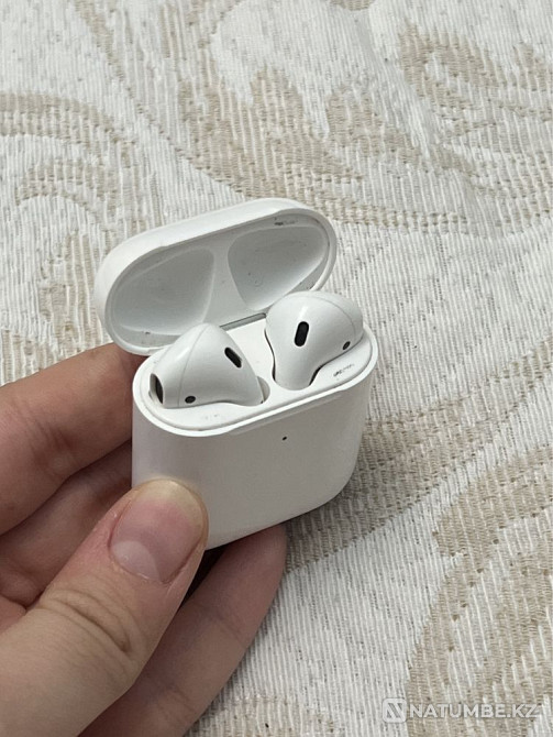 AirPods оригинал. С коробкой Алматы - изображение 1