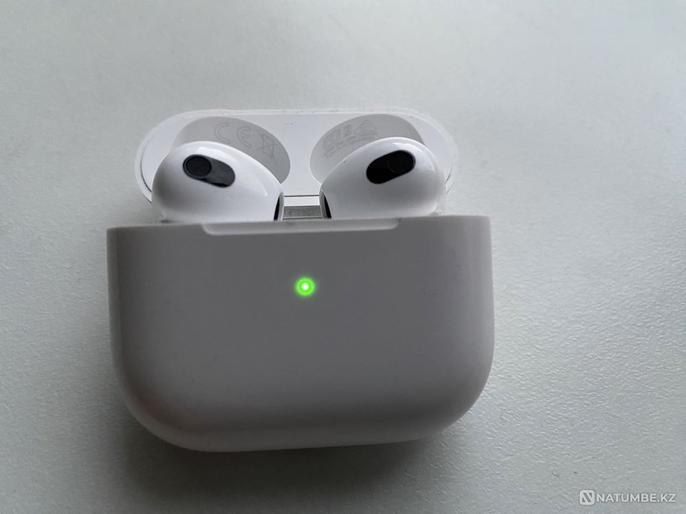 Наушники AirPods 3 оригинал Алматы - изображение 1