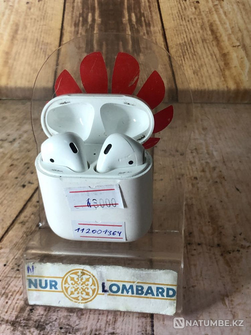 Air pods кол товара 1364 Алматы - изображение 1