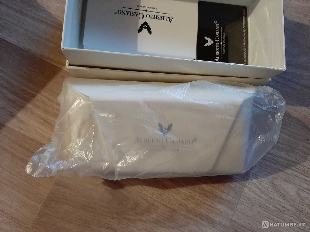Крутой дизайнерский белый очешник от Alberto Casiono Алматы - изображение 2